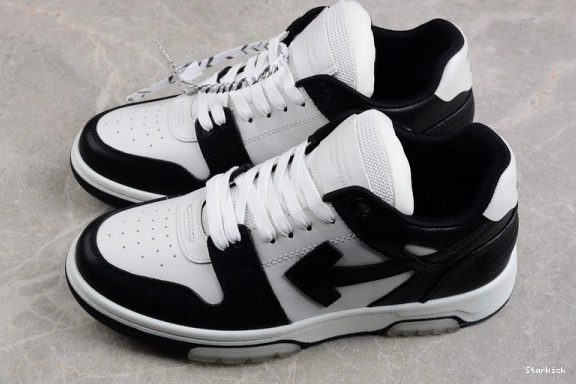 O-W Out Low-top Office Sneakers Of Leather 1202